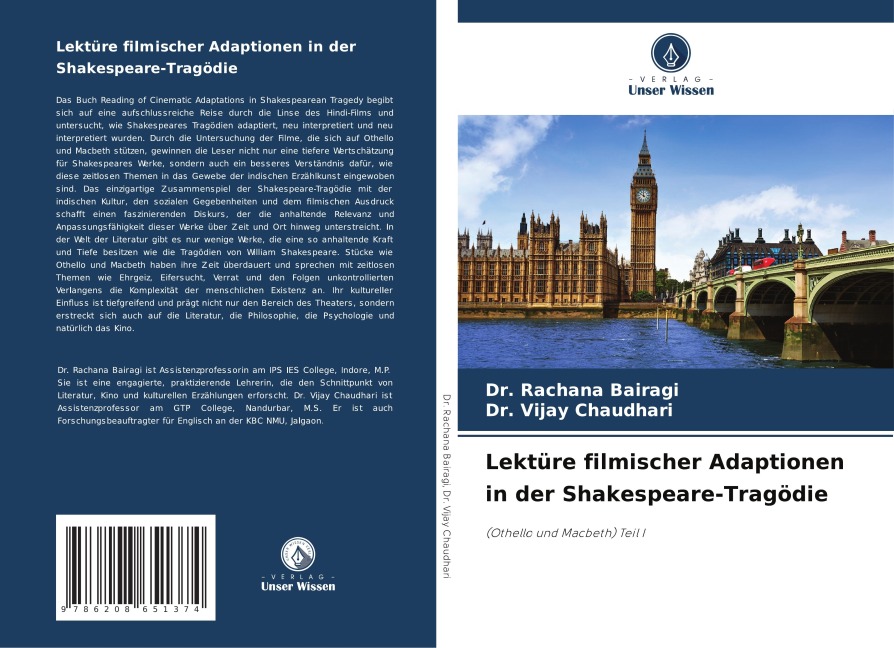 Lektüre filmischer Adaptionen in der Shakespeare-Tragödie - Rachana Bairagi, Vijay Chaudhari