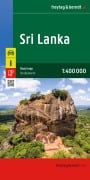 Cover-Bild zum Titel 'Sri Lanka, Straßenkarte 1:500.000, freytag & berndt' von ''