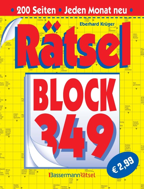 Rätselblock 349 (5 Exemplare à 2,99 EUR) - Eberhard Krüger