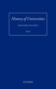 Cover-Bild zum Titel 'History of Universities' von 'Mordechai Feingold'