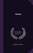 Cover-Bild zum Titel 'Verses' von 'Winifred M. Le Bailly'