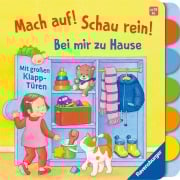 Cover-Bild zum Titel 'Mach auf! Schau rein! Zu Hause' von 'Klara Tünner'