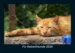 Cover-Bild zum Titel 'Für Katzenfreunde 2026 Fotokalender DIN A5' von 'Tobias Becker'