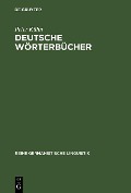 Deutsche Wörterbücher - Peter Kühn