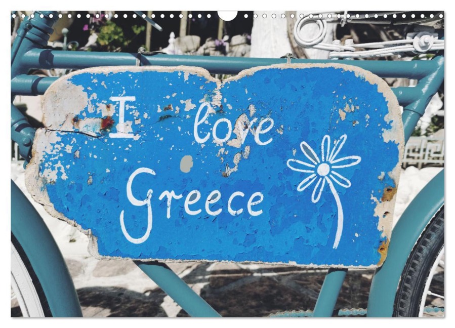 I love Greece (Wandkalender 2026 DIN A3 quer), CALVENDO Monatskalender - Klaus Scholz