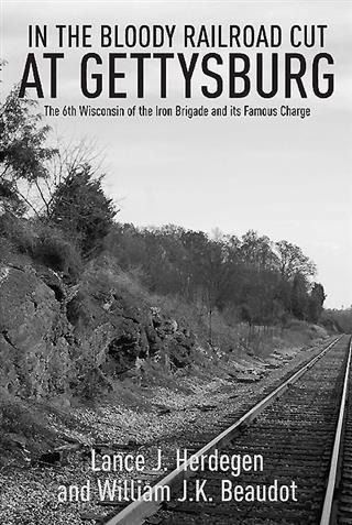 In the Bloody Railroad Cut at Gettysburg - Lance J Herdegen