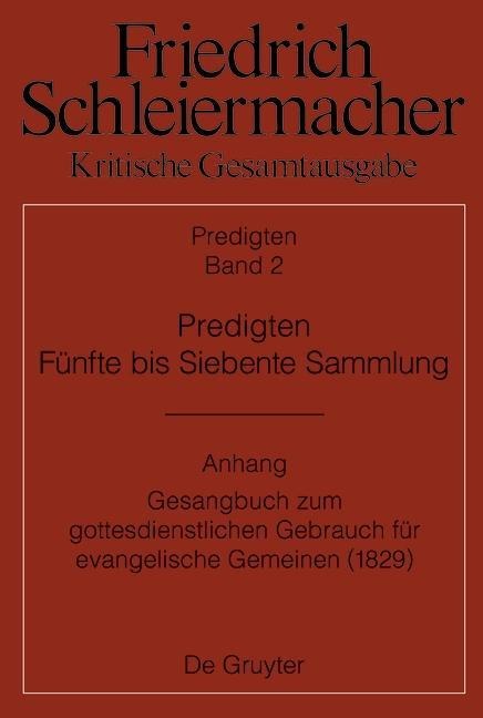 Predigten. Fünfte bis Siebente Sammlung (1826-1833) - 