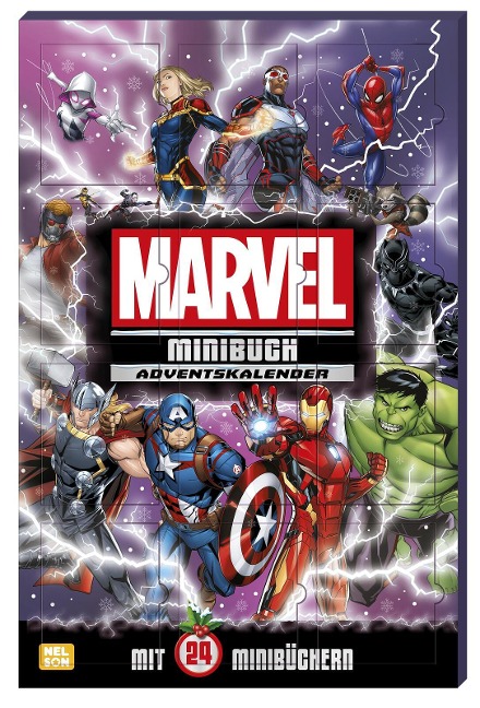 Marvel: Minibuch-Adventskalender - 