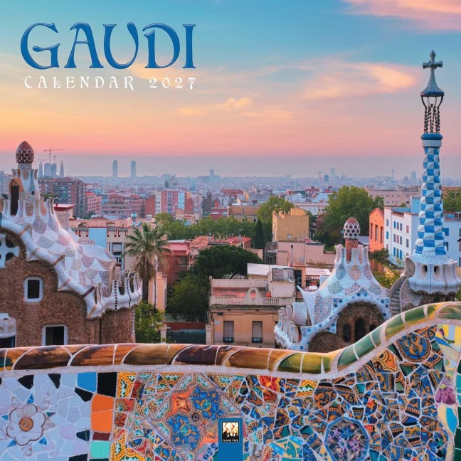 Gaudí - Antoni Gaudí 2027 - Original Flame Tree Publishing-Kalender [Kalender] - Tree Flame