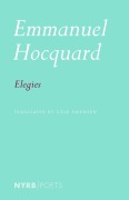 Cover-Bild zum Titel 'Elegies' von 'Emmanuel Hocquard'