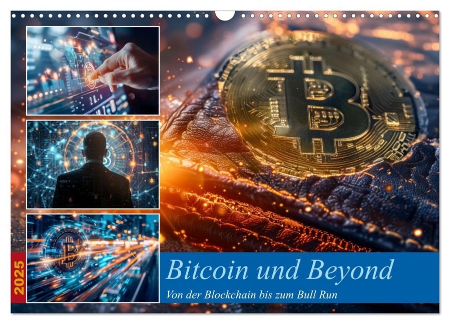 Bitcoin und Beyond (Wandkalender 2025 DIN A3 quer), CALVENDO Monatskalender - Steffen Gierok-Latniak