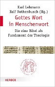 Cover-Bild zum Titel 'Gottes Wort in Menschenwort' von ''
