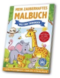 Cover-Bild zum Titel 'Mein zauberhaftes Malbuch: Welt der Tierkinder' von ''