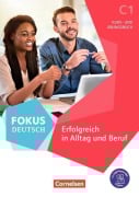 Cover-Bild zum Titel 'Fokus Deutsch C1 - Kurs- und Übungsbuch. Mit PagePlayer-App inkl. Audios und Videos' von 'Gabi Baier, Petra Schappert, Matthias Merkelbach, Evangelia Karagiannakis, Gunther Weimann'