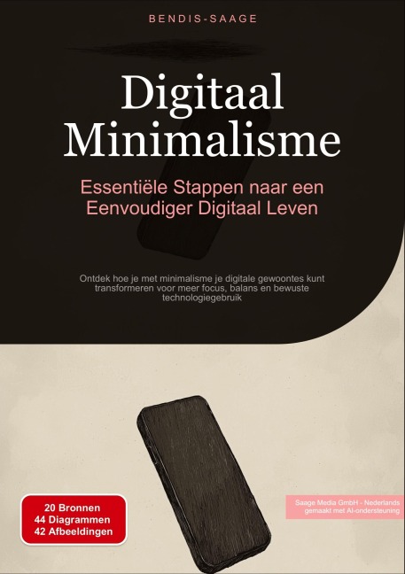 Digitaal Minimalisme: Essentiële Stappen naar een Eenvoudiger Digitaal Leven - Bendis A. I. Saage - Nederlands