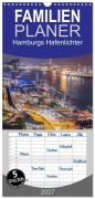 Cover-Bild zum Titel 'Familienplaner 2027 - Hamburgs Hafenlichter mit 5 Spalten (Wandkalender, 21 x 45 cm) CALVENDO' von 'Ralph Schucht'