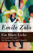 Cover-Bild zum Titel 'Ein Blatt Liebe (Une page d'amour: Die Rougon-Macquart Band 8)' von 'Emile Zola'