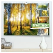 Birkenzauber (hochwertiger Premium Wandkalender 2025 DIN A2 quer), Kunstdruck in Hochglanz - Steffen Gierok-Latniak