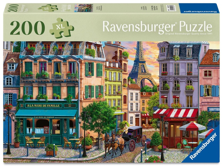 Feel Well & Puzzle 200 Teile - Damals in Paris - 
