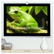 Cover-Bild zum Titel 'Faszinierende Reptilien (hochwertiger Premium Wandkalender 2026 DIN A2 quer), Kunstdruck in Hochglanz' von 'Sven Herkenrath'