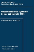 Cover-Bild zum Titel 'Wissensbasierte Systeme in der Wirtschaft 1991' von ''