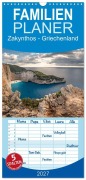 Cover-Bild zum Titel 'Familienplaner 2027 - Zakynthos - Griechenland mit 5 Spalten (Wandkalender, 21 x 45 cm) CALVENDO' von 'Stefan Becker'