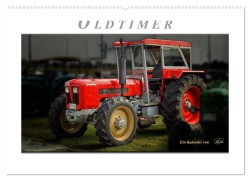 Cover-Bild zum Titel 'Oldtimer - Traktor Liebe (Wandkalender 2026 DIN A2 quer), CALVENDO Monatskalender' von 'Peter Roder'