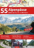 Cover-Bild zum Titel '55 ALPENPÄSSE' von 'Stephan Fennel'