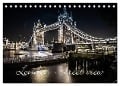 London - street view (CH-Version) (Tischkalender 2025 DIN A5 quer), CALVENDO Monatskalender - Monika Schöb YOUR pageMaker