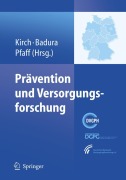 Cover-Bild zum Titel 'Prävention und Versorgungsforschung' von ''