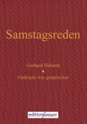 Cover-Bild zum Titel 'Samstagsreden' von 'Gerhard Habarta'