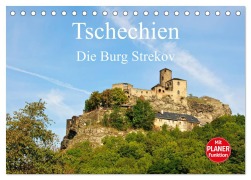 Tschechien - Die Burg Strekov (Tischkalender 2025 DIN A5 quer), CALVENDO Monatskalender - Ralf Wittstock