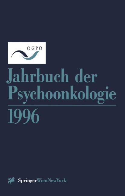 Jahrbuch der Psychoonkologie 1996 - 