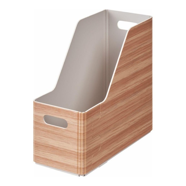 KiiNi S Long - Japanischer Stehsammler in Holzoptik (hellbraun) | by KING JIM - 