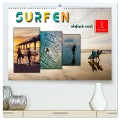 Surfen - einfach cool (hochwertiger Premium Wandkalender 2025 DIN A2 quer), Kunstdruck in Hochglanz - Peter Roder