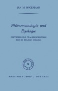 Cover-Bild zum Titel 'Phänomenologie und Egologie' von ''