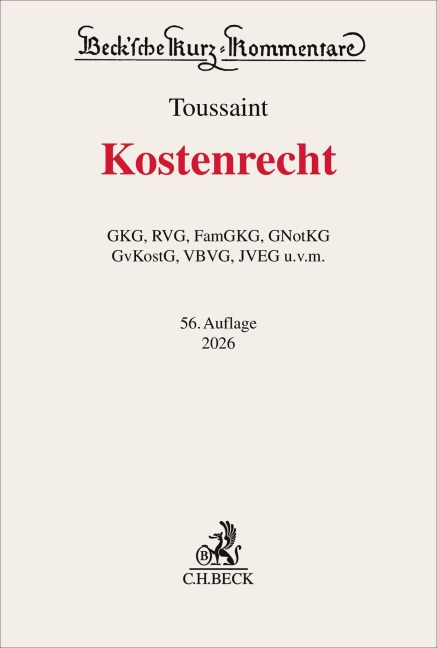 Kostenrecht - 