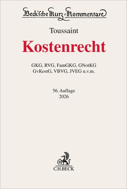 Kostenrecht - 