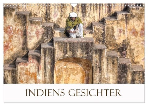 Indiens Gesichter (Wandkalender 2025 DIN A3 quer), CALVENDO Monatskalender - Joana Kruse