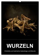 Cover-Bild zum Titel 'WURZELN Christliche und heidnische Gedenktage und Bräuche (Wandkalender 2027 DIN A2 hoch), CALVENDO Monatskalender' von 'Fru. Ch'