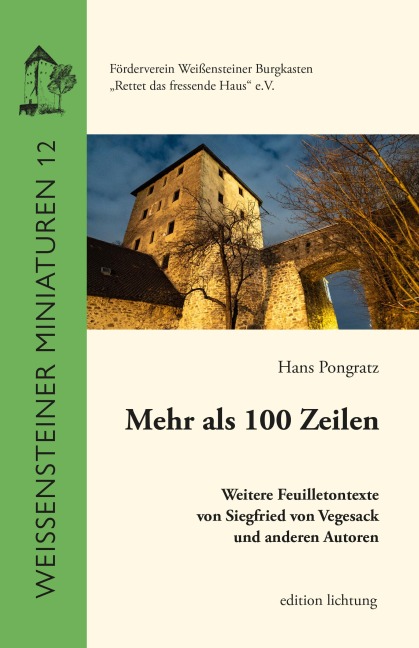 Mehr als 100 Zeilen - Siegfried von Vegesack