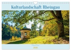Cover-Bild zum Titel 'Kulturlandschaft Rheingau (Wandkalender 2026 DIN A4 quer), CALVENDO Monatskalender' von 'Www. Ehess. de Hess'