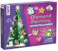Cover-Bild zum Titel 'Weihnachtszauber - Der Diamond-Painting-Adventskalender. Mit Material und Werkzeug für 24 Baumanhänger' von ''