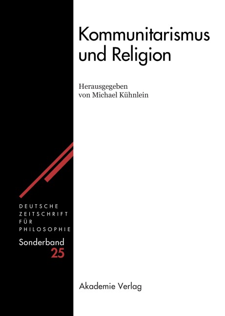 Kommunitarismus und Religion - 