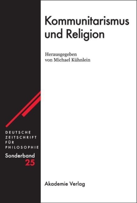 Kommunitarismus und Religion - 