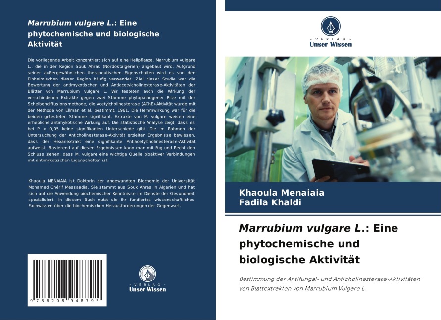 Marrubium vulgare L.: Eine phytochemische und biologische Aktivität - Khaoula Menaiaia, Fadila Khaldi