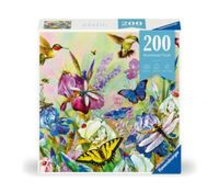 Erwachsenenpuzzle 200 Teile - Blumenwiese - 