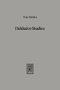 Cover-Bild zum Titel 'Hekhalot-Studien' von 'Peter Schäfer'