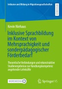 Cover-Bild zum Titel 'Inklusive Sprachbildung im Kontext von Mehrsprachigkeit und sonderpädagogischer Förderbedarf' von 'Kevin Niehaus'