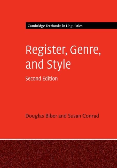 Register, Genre, and Style - Douglas Biber